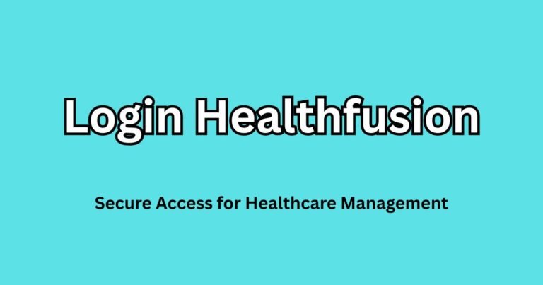 Login Healthfusion