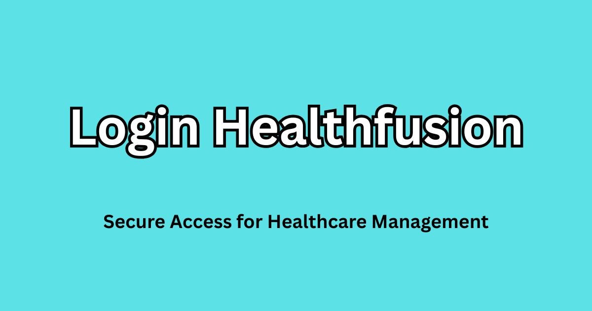 Login Healthfusion