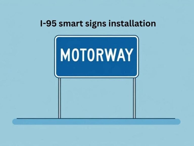 i-95 smart signs installation