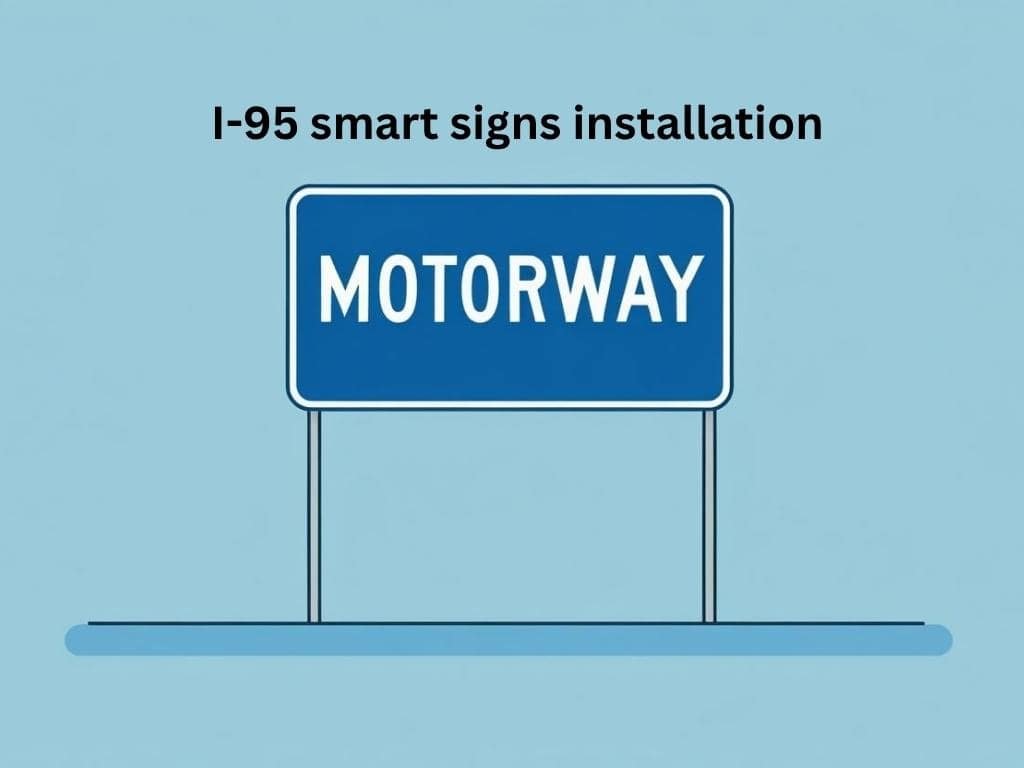i-95 smart signs installation